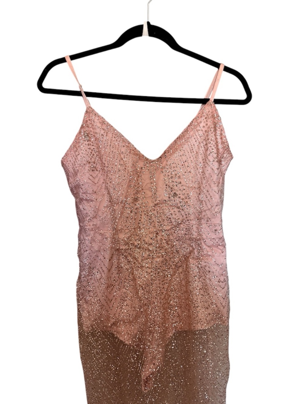 NWT Oh Polly See Thru You Sheer Embellished Midi Dress - Picture 5 of 8